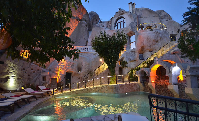 Cave hotels in Cappadocia Turkey 3