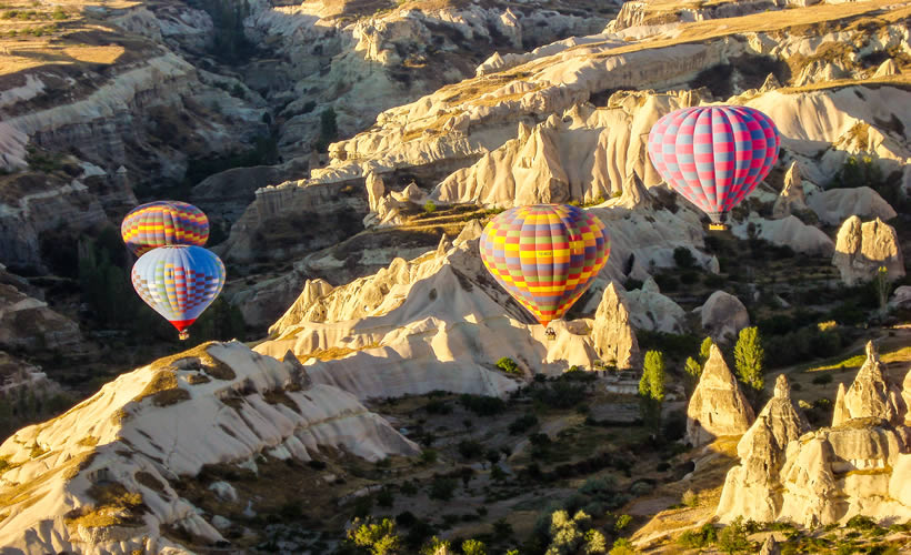 Hot Air Ballon Tour in Cappadocia Turkey